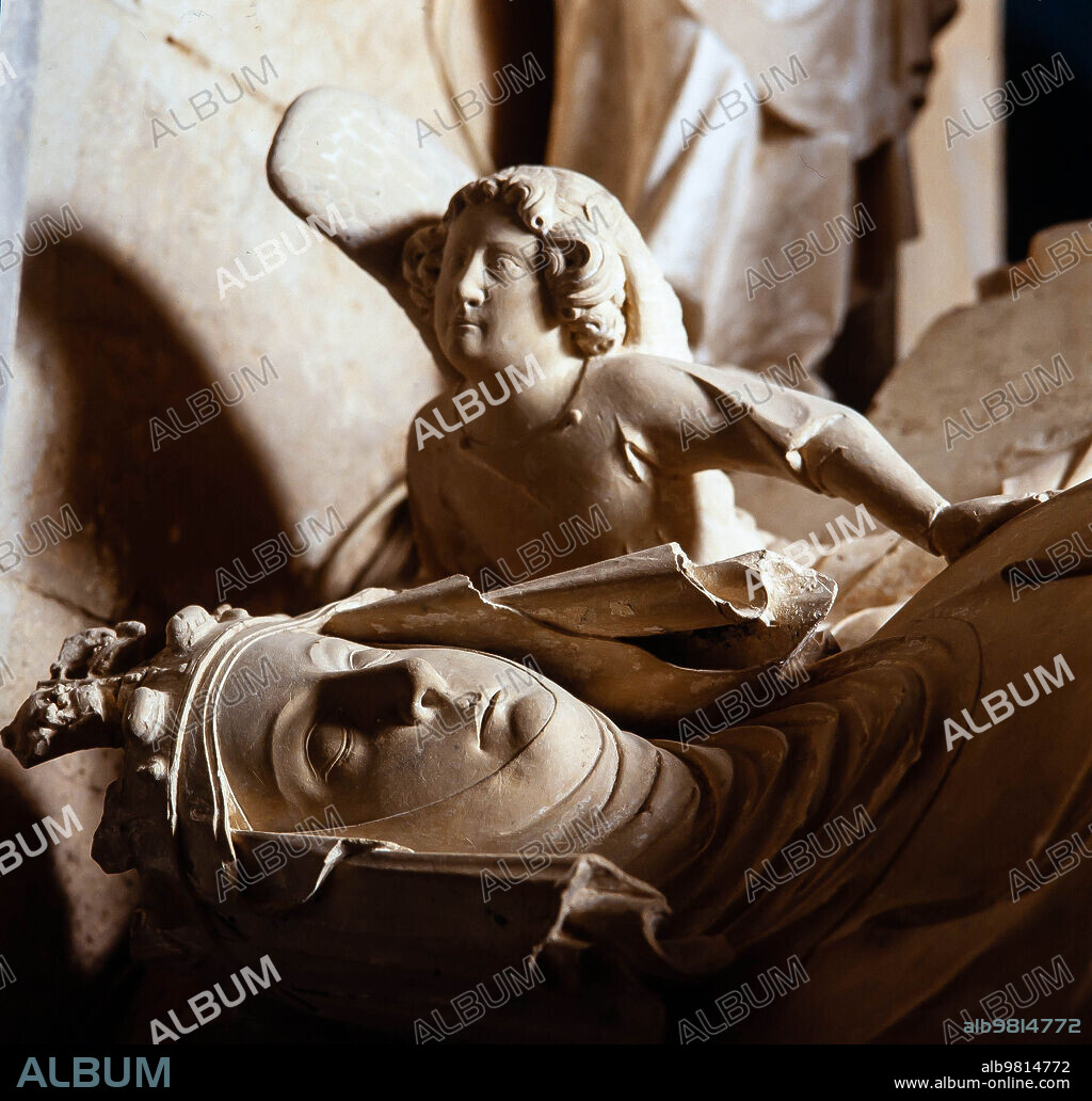 Sepulcro Real de Jaime II de Aragón y Blanca de Anjou, siglo XIV. Real Monasterio de Santa María de Santes Creus.