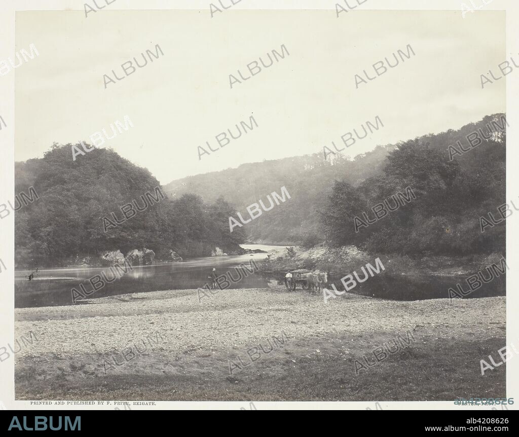 View of the Ribble, Yorkshire. Roger Fenton; English, 1819-1869. Date: 1855-1865. Dimensions: 16.5 × 20.9 cm (image/paper); 29.4 × 37.3 cm (mount). Albumen print. Origin: England.