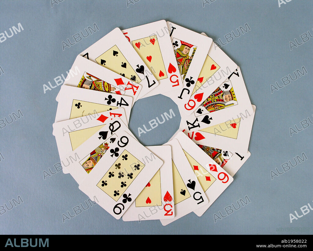 NAIPES DE LA "BARAJA FRANCESA" o de" POKER".