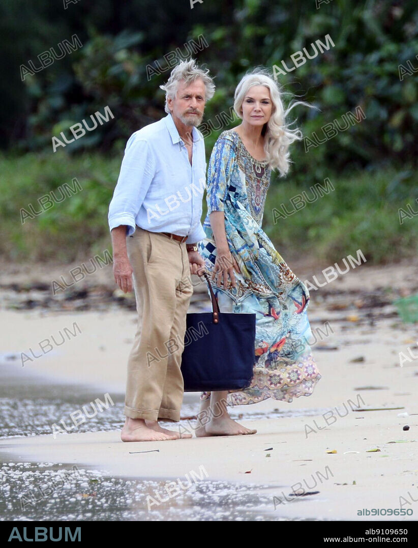 MICHAEL DOUGLAS und MICHELLE PFEIFFER in ANT-MAN AND THE WASP, 2018, unter der Regie von PEYTON REED. Copyright MARVEL STUDIOS.