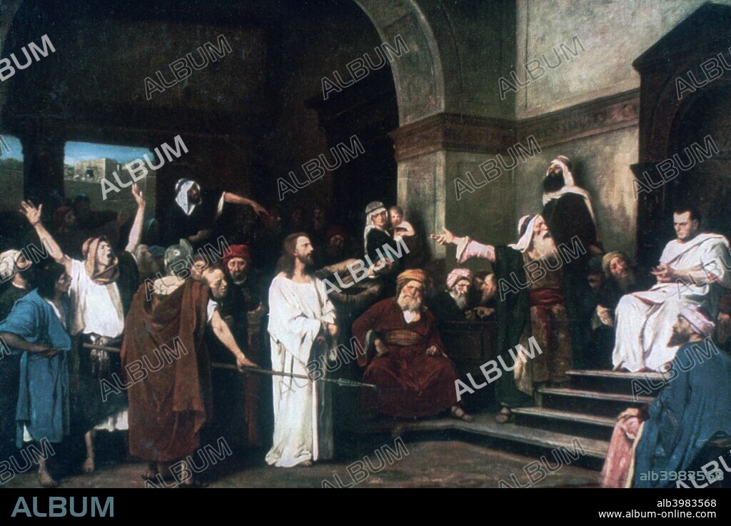 'Christ before Pilate', 1881.