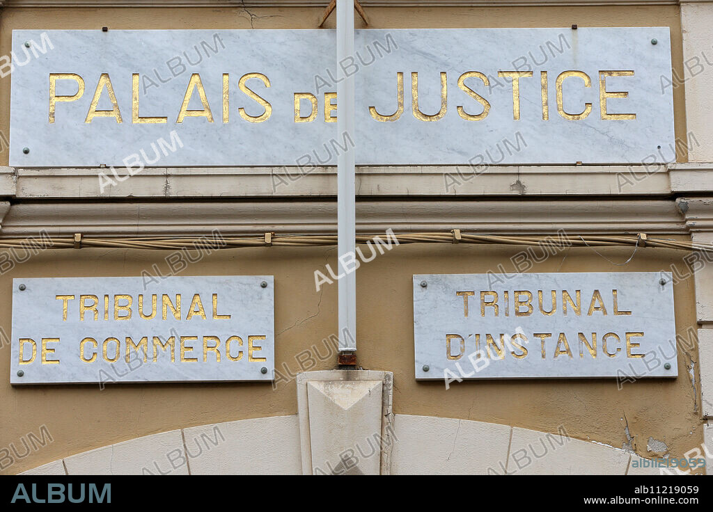 Saint Tropez, Palais de justice.