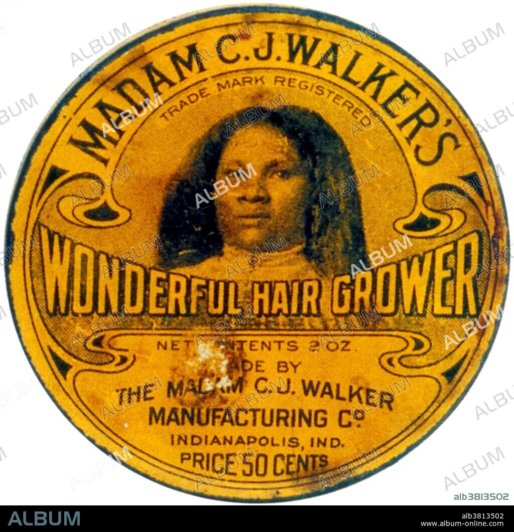 Sarah Breedlove (December 23, 1867 - May 25, 1919), known as Madam C. J. Walker, was an African-American entrepreneur and philanthropist, regarded as the first female self-made millionaire in America. During the 1890s, Walker began to suffer from a scalp ailment that caused her to lose some of her hair. She experimented with homemade remedies and store-bought products. She moved to Denver to work on her hair care products, and married Charles Joseph Walker, a newspaper advertising salesman. She emerged with the name Madam C. J. Walker, an independent hairdresser and retailer of "Madam Walker's Wonderful Hair Grower," a scalp conditioning and healing formula, which she claimed had been revealed to her in a dream. In 1906, she put her daughter A'Lelia in charge of the mail order operation while she and her husband traveled throughout the southern and eastern United States to expand the business. She began to teach and train other black women in women's independence, budgeting, and grooming in order to help them build their own businesses. She also gave lectures on political, economic and social issues at conventions sponsored by powerful black institutions. She died in 1919, from complications of hypertension, at the age of 51.
