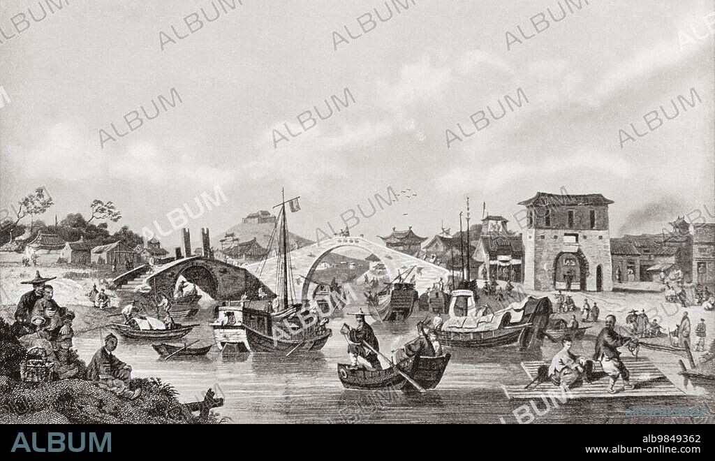 Lord Macartney arrives in Beijing in 1793 in an ultimately unsuccessful aim to open trade with China. George Macartney, 1st Earl Macartney, 1737 Ã¢â‚¬â€œ 1806. British statesman, colonial administrator and diplomat. From Hutchinson's History of the Nations, published 1915.