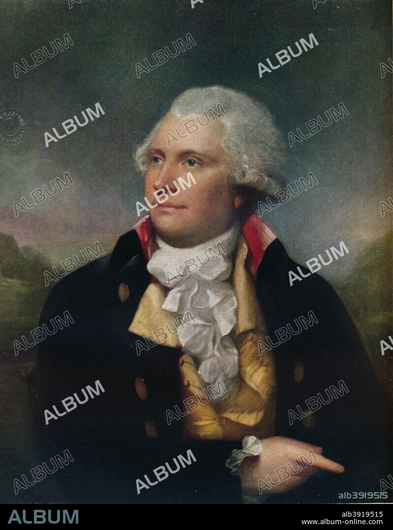 Portrait of Thomas Turner, c1790. Thomas Turner (1749-1809) was a leading figure in the pottery industry, making his early reputation as a chemist and designer before becoming the owner of the Salopian China Warehouse at Caughley, Shropshire. From The Connoisseur Volume LV  [Otto Limited, London, 1919].