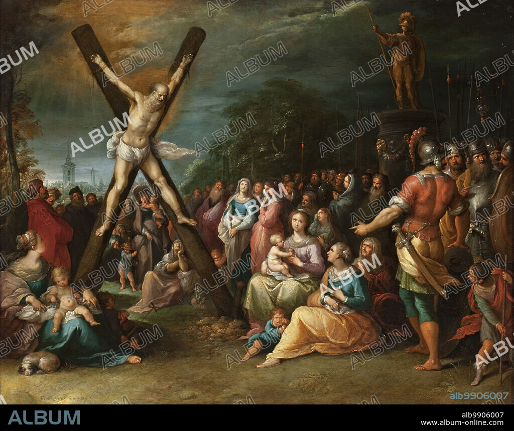 The Crucifixion of St. Andrew, c1620.