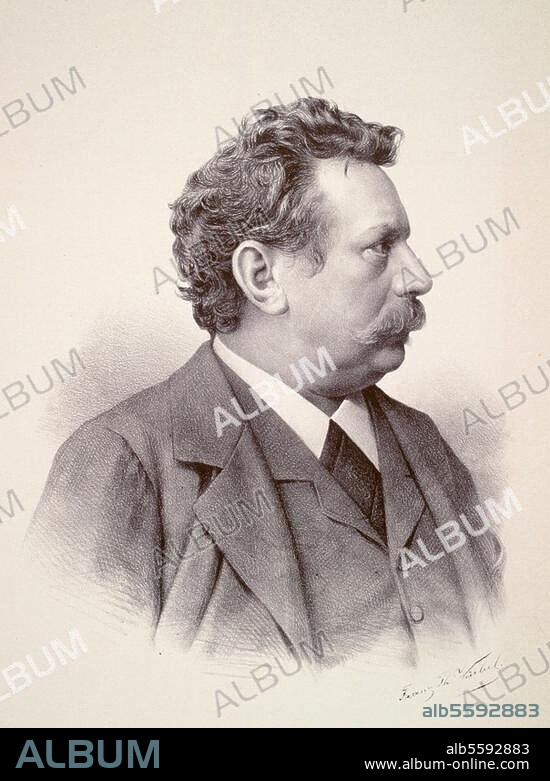 Weltring, Heinrich Bildhauer. geb. 1846. Porträt mit faksimiliertem Namenszug. Kreidelithographie, 1895, von Franz Th. Würbel (geb. 1858). Bl. 42,5 × 29,4 cm. Berlin, Sammlung Archiv für Kunst und Geschichte.