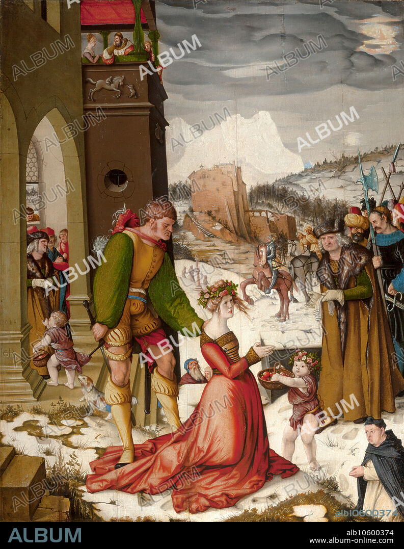 HANS BALDUNG (BALDUNG GRIEN). The Beheading of Saint Dorothea.