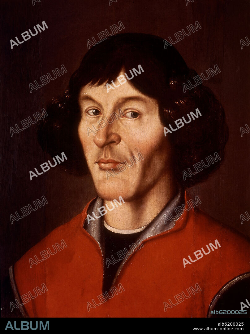 RETRATO DE NICOLAS COPERNICO (1473-1543) - ASTRONOMO POLACO CONOCIDO POR SU TEORIA HELIOCENTRICA.