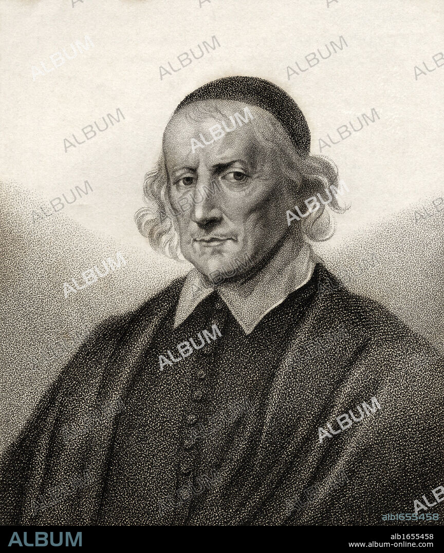 Robert Ker 1st Earl of Ancram also Kerr and Carr 1578 - 1654 Scottish nobleman and writer Engraved by Bocquet from the book A catalogue of Royal and Noble Authors Volume V published 1806.