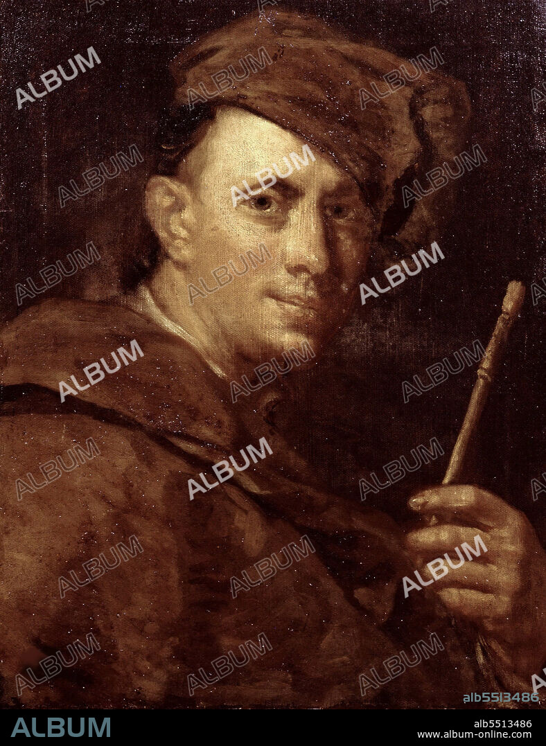 FRA' GALGARIO (GIUSEPPE VITTORE GHISLANDI). Portrait of Giovanni Battista Tiepolo (1696-1770).
