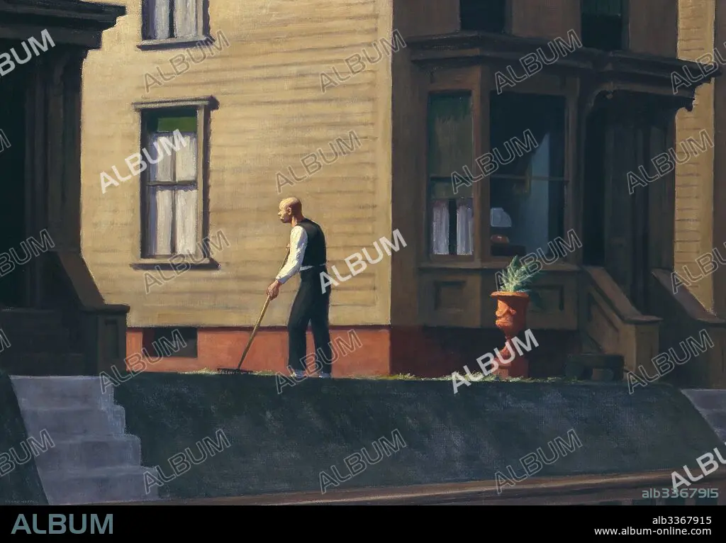 EDWARD HOPPER-NEW YORK OFFICE 1962 GICLEE PRINT | eBay