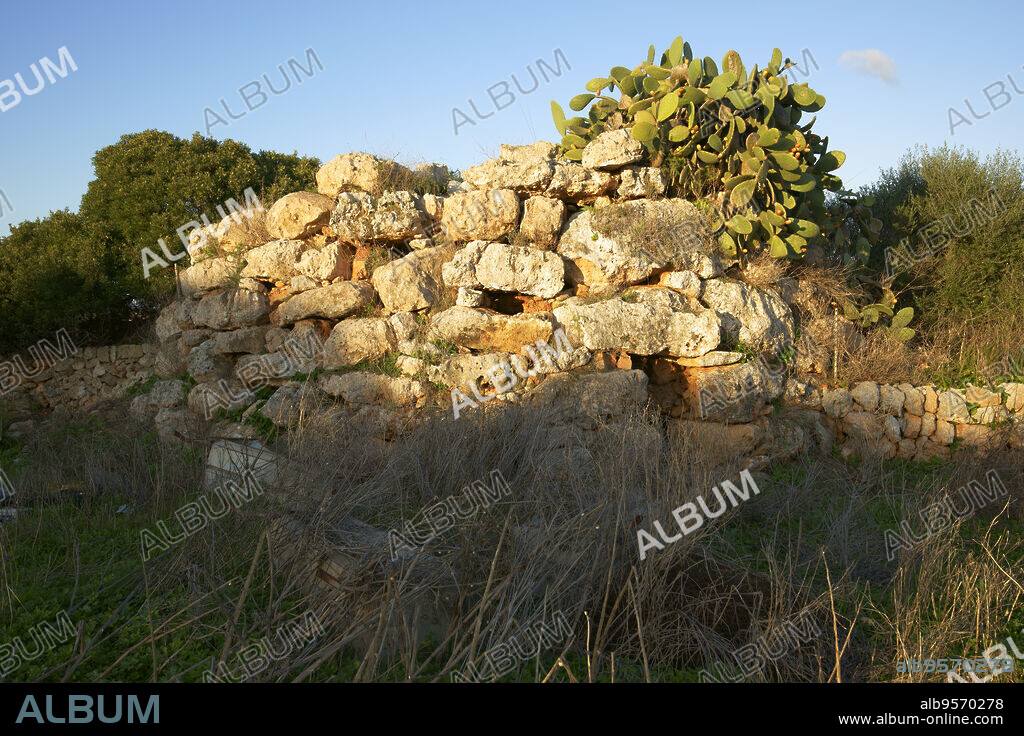 Talayot de Sa Talaya.Llucmajor. talaiótico (Edad de bronce)..Mallorca.Baleares.España.