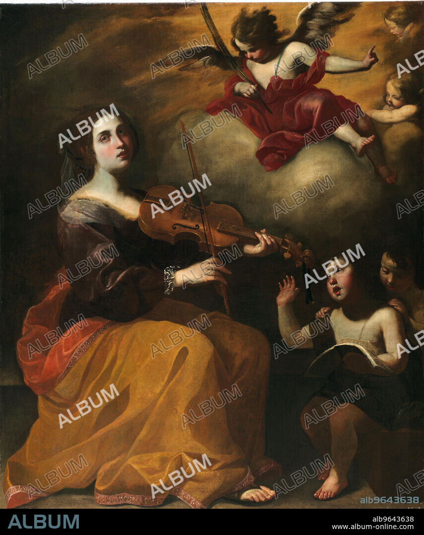 DIANA DE ROSA (ANNELLA DI MASSIMO). Saint Cecilia.