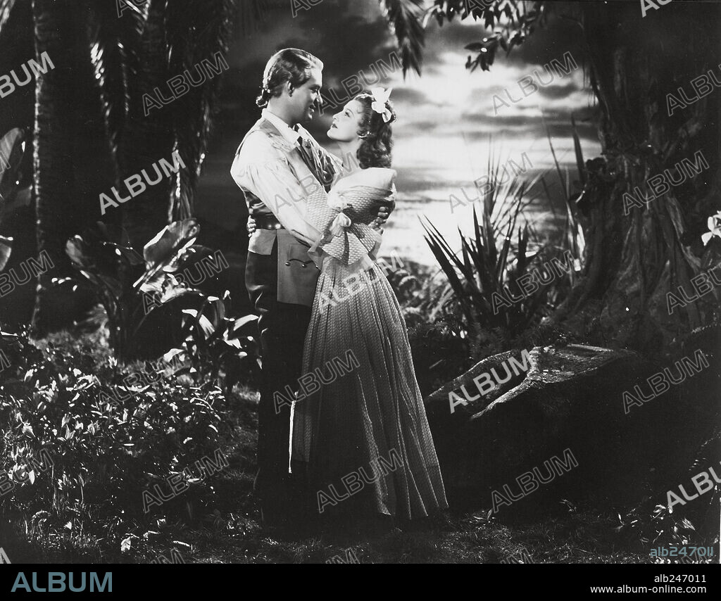 JEANETTE MACDONALD and NELSON EDDY in NEW MOON, 1940, directed by ROBERT Z. LEONARD and W. S. VAN DYKE. Copyright M.G.M.
