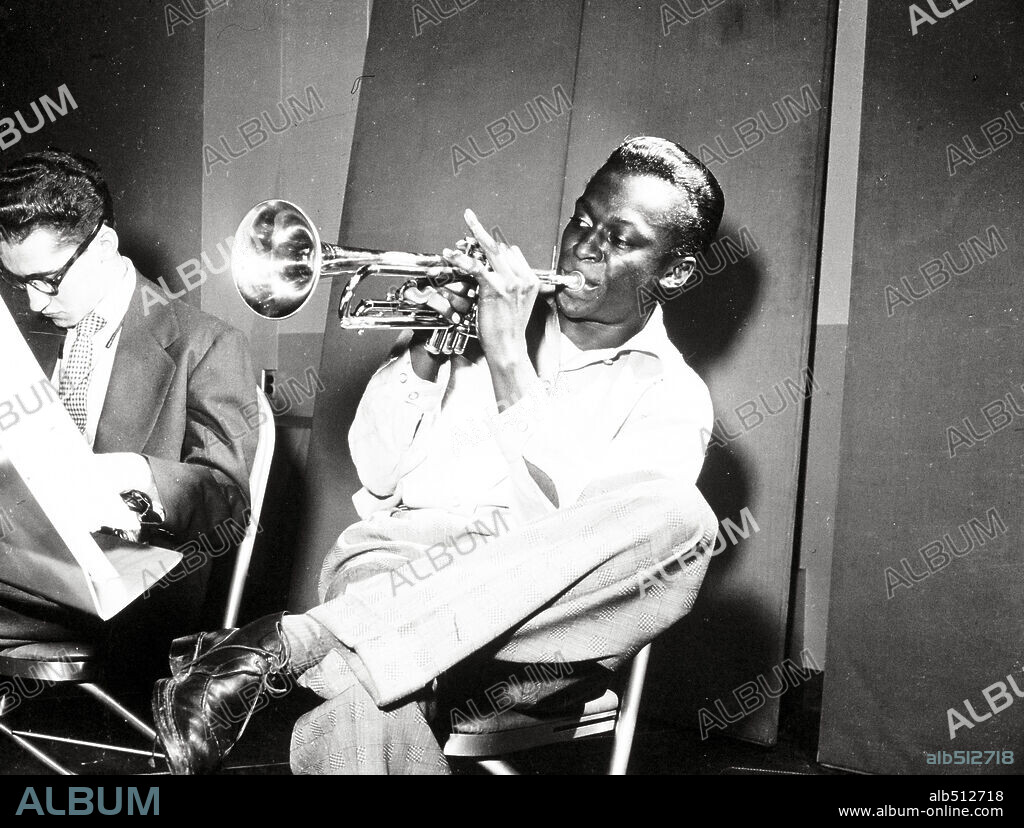 Miles Davis, 1951. Sanders Studios, NYC.