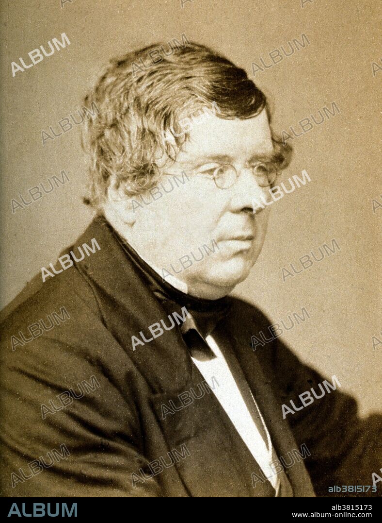 William Parsons, 3rd Earl of Rosse (June 17, 1800 - October 31, 1867) was an Anglo-Irish astronomer. He inherited an earldom and a large estate in King's County, Ireland when his father Lawrence Parsons, 2nd Earl of Rosse died in 1841. There he performed astronomical studies and discovered the spiral nature of some nebulas, today known to be spiral galaxies. His 72-inch telescope, Leviathan, built 1845, was the world's largest telescope until the early 20th century. His telescope was the first to reveal the spiral structure of M51, the Whirlpool Galaxy, and his drawings of it closely resemble modern photographs. He named the Crab Nebula, based on an earlier drawing made with his older 36-inch telescope in which it resembled a crab. A few years later, when the 72-inch telescope was in service, he produced an improved drawing of considerably different appearance, but the original name continued to be used. He served as a Member of Parliament for King's County from 1821-34, president of the Royal Society (1848-54), and chancellor of Trinity College, Dublin (1862-67). He died in 1867 at the age of 67.
