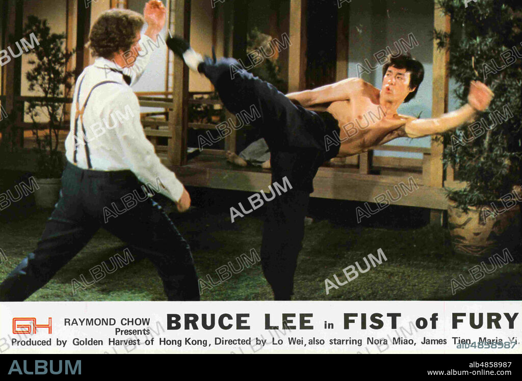BRUCE LEE en FURIA ORIENTAL, 1972 (JING WU MEN), dirigida por WEI LO. Copyright 20TH CENTURY FOX.