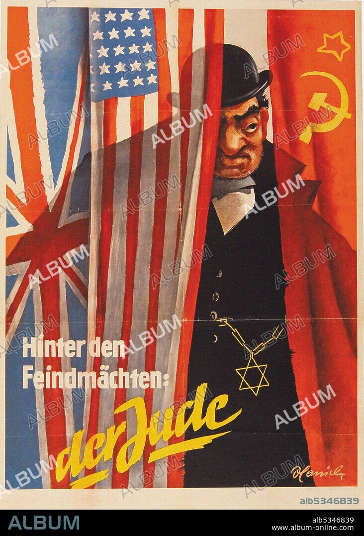 BRUNO HANICH. Behind the Enemy Powers: the Jew.