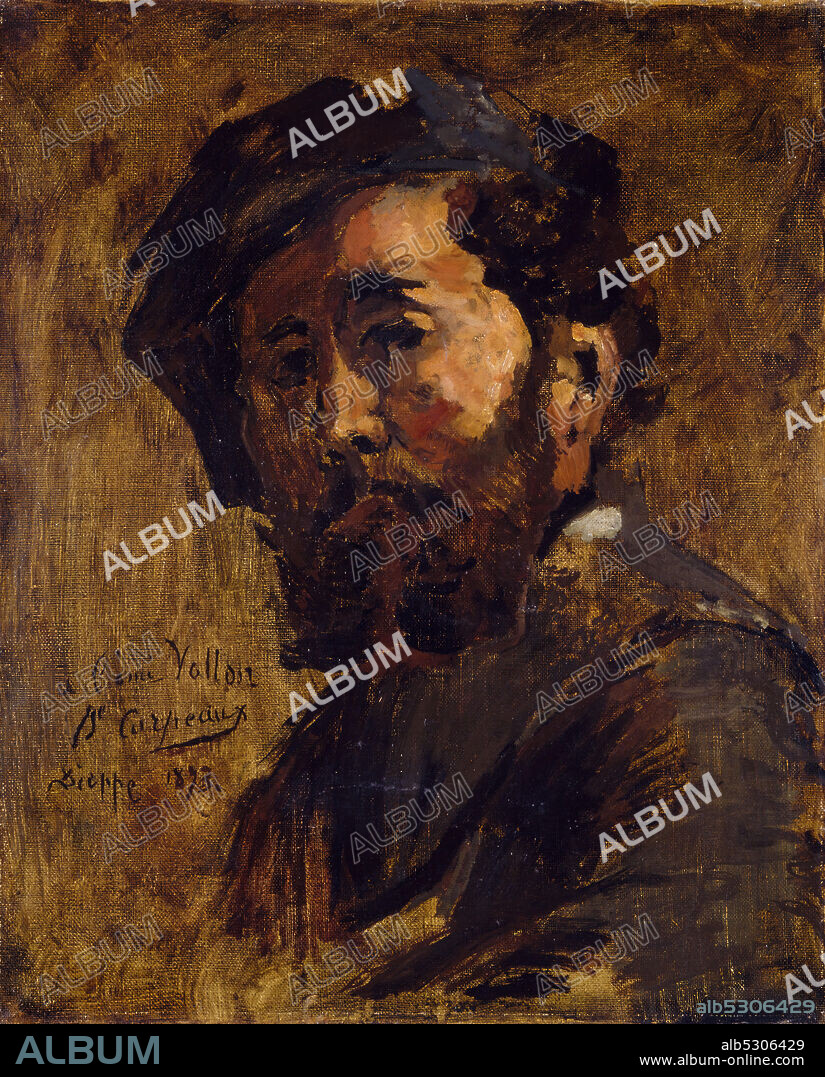JEAN-BAPTISTE CARPEAUX. Portrait of Antoine Vollon (1833-1900), 1873. The sitter was a friend of the artist.