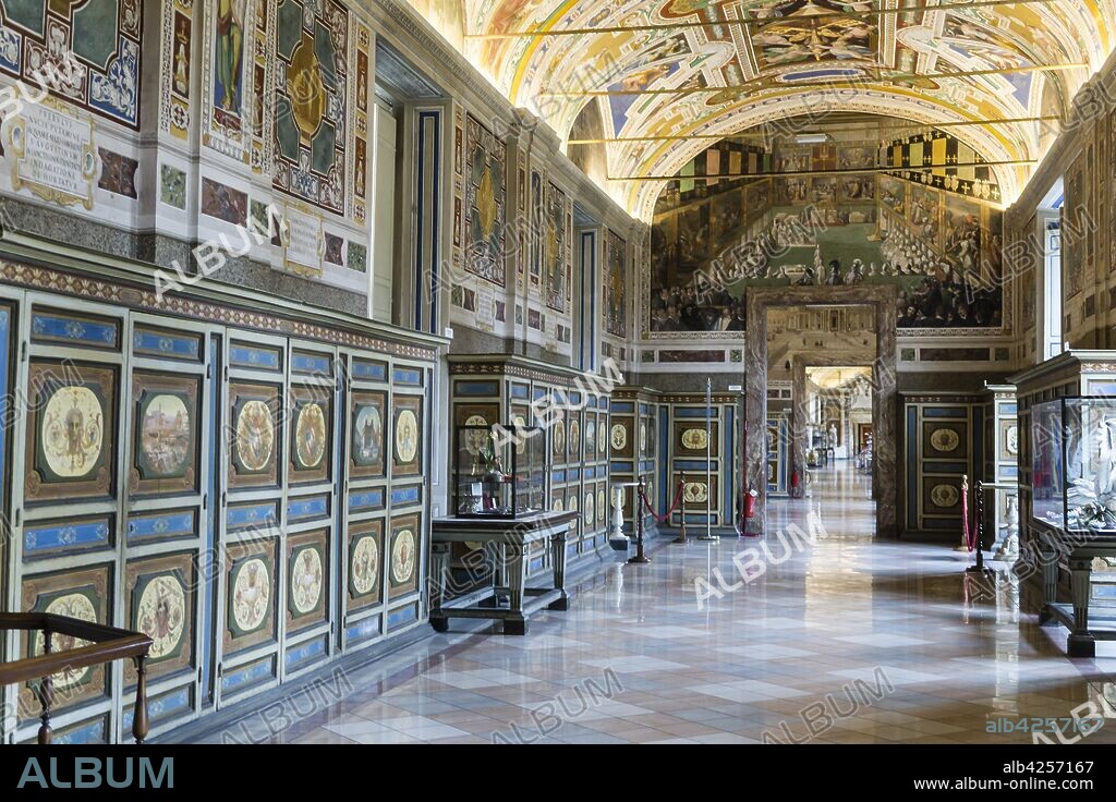The Vatican Apostolic Library (1475).Vatican museum, Vatican city, Rome, Italy.