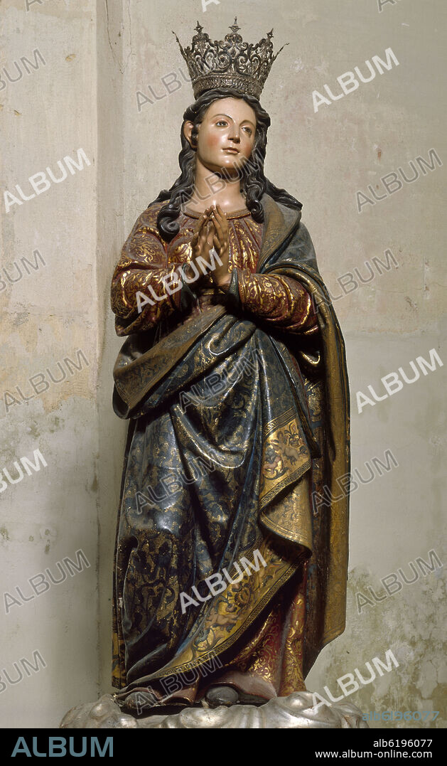 PABLO DE ROJAS (1549-1611). INMACULADA-ESCULTURA S XVI-RENACIMIENTO.
