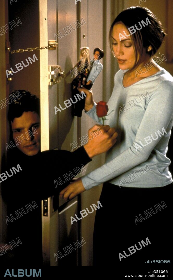 JENNIFER LOPEZ y JUSTIN CHAMBERS en PLANES DE BODA, 2001 (THE WEDDING PLANNER), dirigida por ADAM SHANKMAN. Copyright INTERMEDIA/PACIFICA/IMF / BATZDORFF, RON.
