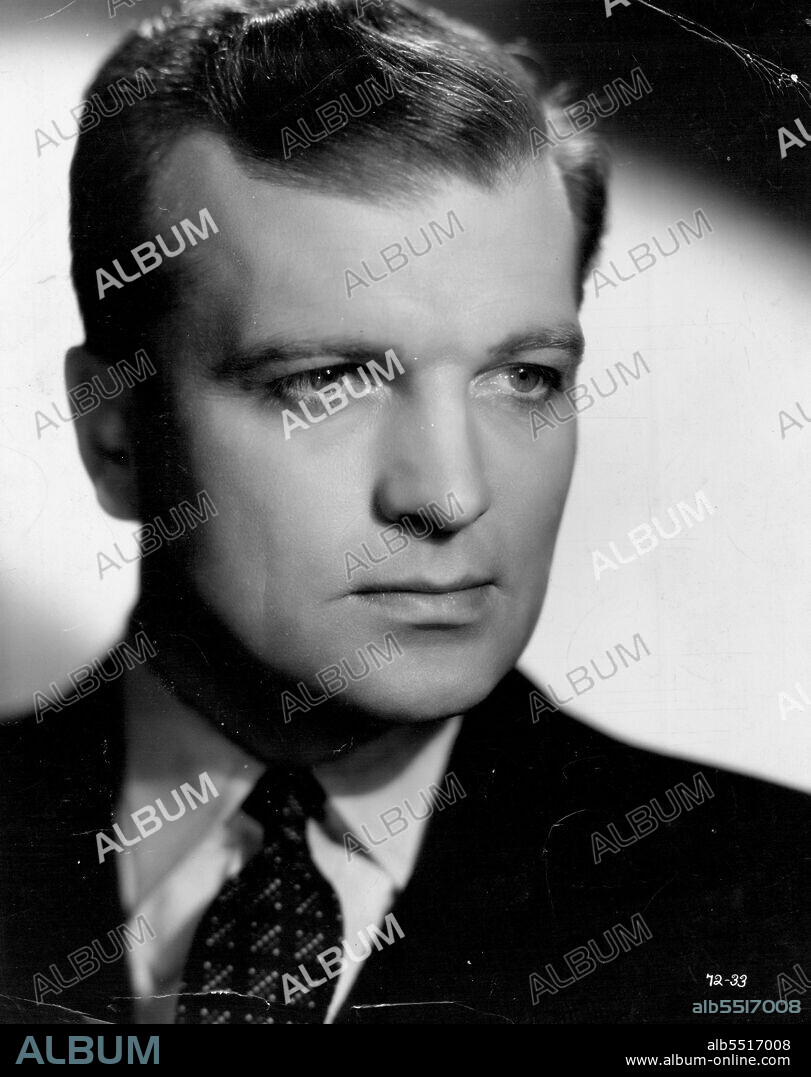 John Loder ... the show must go on. June 20, 1951. (Photo by Otto Dyar).