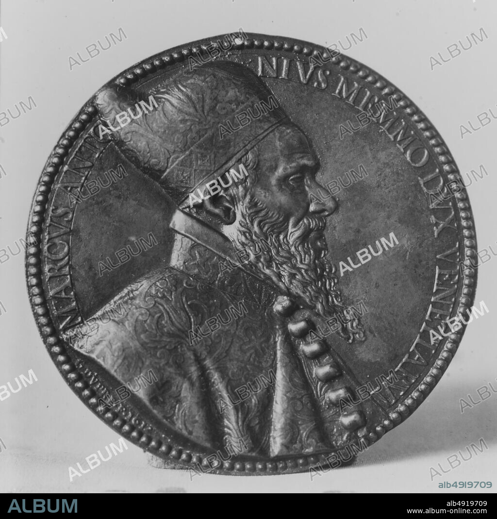 Medalist: Guillaume Dupré, Marc Antonio Memmo, Doge of Venice (1546?1615, doge 161215), French, Medalist: Guillaume Dupré (French, 15791640), 1612, French, Bronze, Diam. 3 1/2 in. (89 mm.), Medals and Plaquettes.