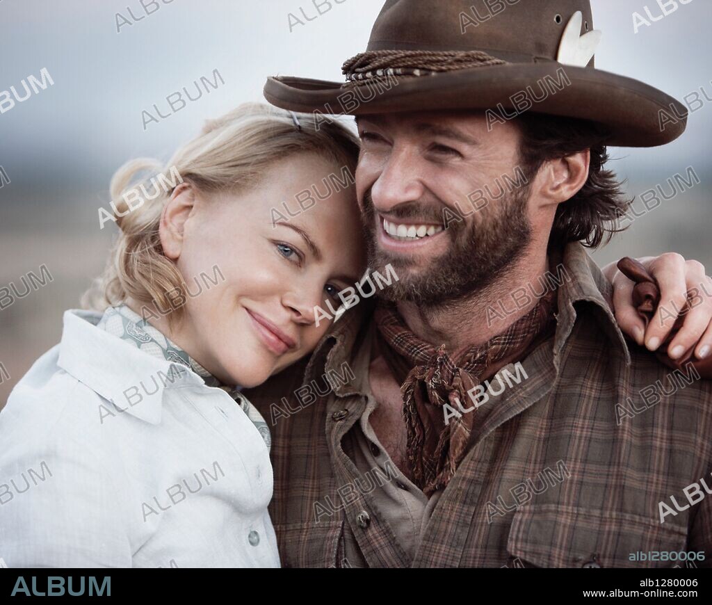 HUGH JACKMAN und NICOLE KIDMAN in AUSTRALIA, 2008, unter der Regie von BAZ LUHRMANN. Copyright BAZMARK FILMS/TWENTIETH CENTURY-FOX FILM CORPORATION.