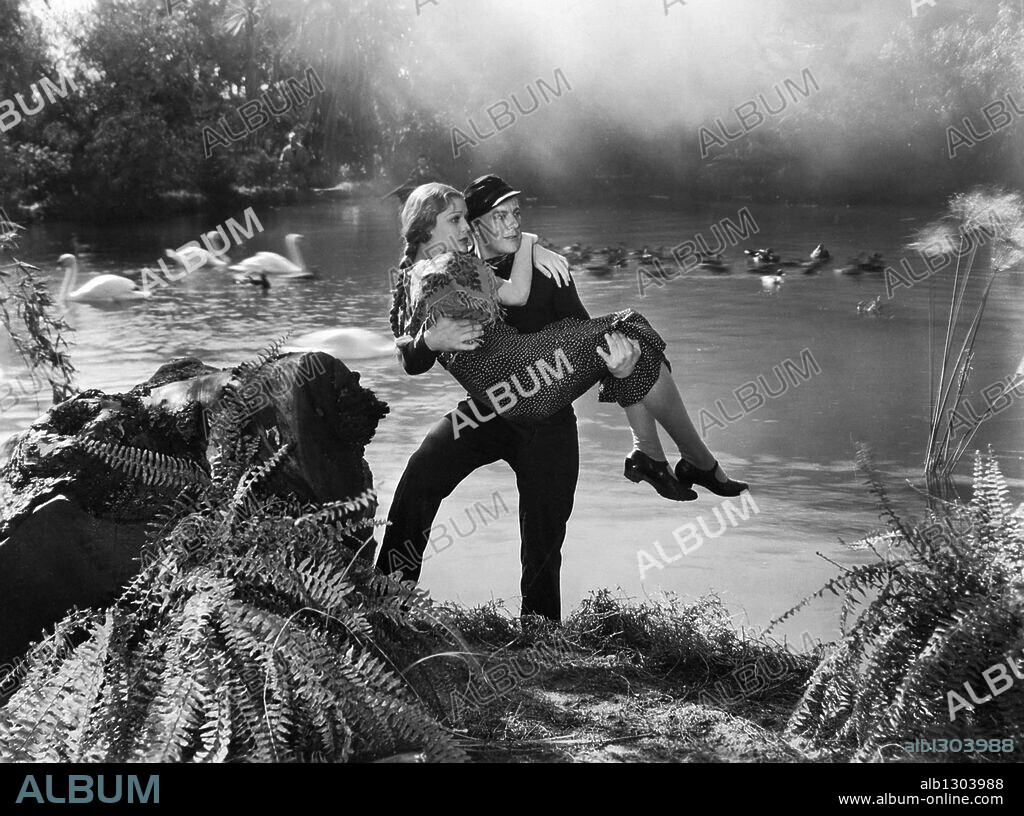 GENE RAYMOND and LORETTA YOUNG in ZOO IN BUDAPEST, 1933, directed by ROWLAND V. LEE. Copyright FOX FILMS.