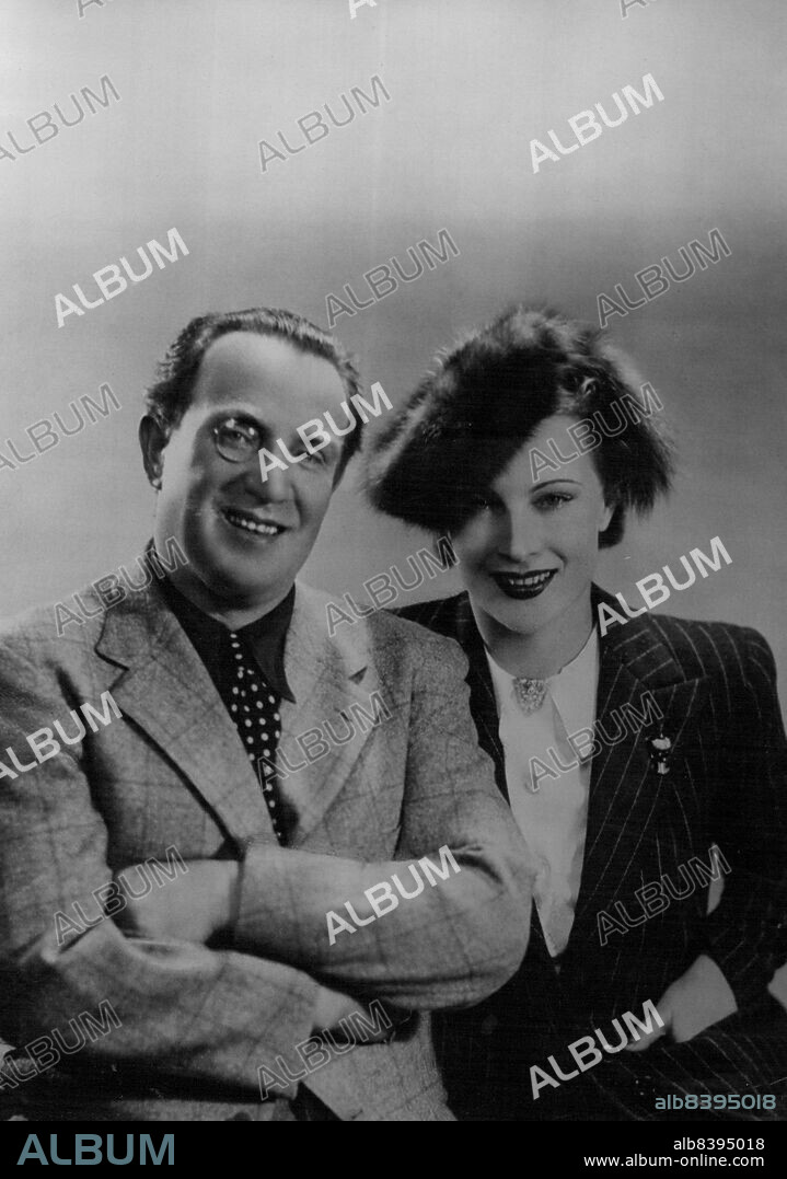 Mr. & Mrs. Tauber.The Famous Tenor is having a successful tour & his wife was Diana Napier, who has *****. August 10, 1938.