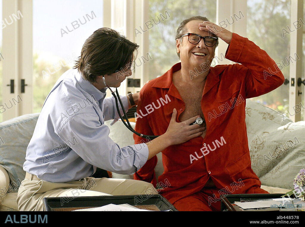 JACK NICHOLSON und KEANU REEVES in SOMETHING'S GOTTA GIVE, 2003, unter der Regie von NANCY MEYERS. Copyright COLUMBIA PICTURES.