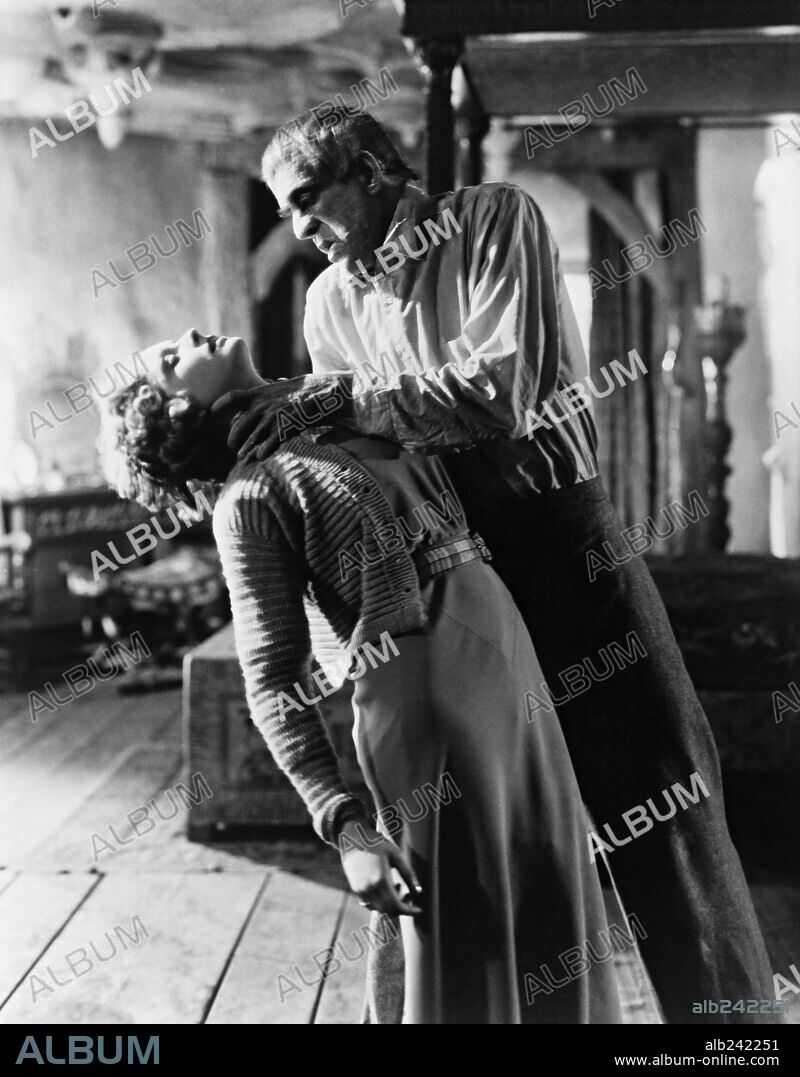 BORIS KARLOFF in THE GHOUL, 1933, directed by T. HAYES HUNTER. Copyright GAUMONT-BRITISH.
