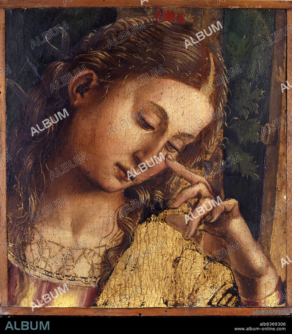 LUCA SIGNORELLI. Pious woman weeping.