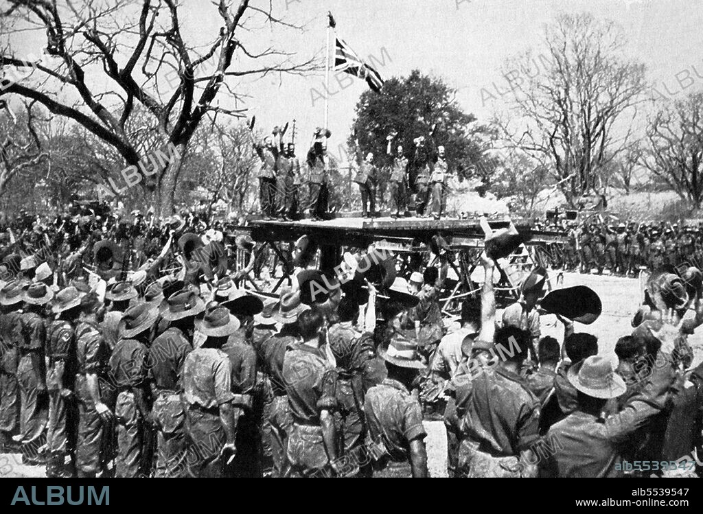 The fall of Mandalay on 20th March 1945 was the culmination of an advance of 640 kilometres (400 miles) against ever increasing opposition which carried the 19th Indian Division of the British Indian Army from the banks of the Chindwin River to the walls of Fort Dufferin in Mandalay. Both the 1st and 4th Battalions of the 6th Gurkha Rifles served in the 19th Indian Division during this period. The 1st Battalion was in the 64th Indian Infantry Brigade, for the most part leading the Division’s advance and covering the north and west flanks. The 4th Battalion was in the 62nd Indian Infantry Brigade. It was this lightening advance over difficult and sometimes treacherous terrain chasing a tenacious and often fanatical enemy that was a principal factor in the defeat of the Japanese.
