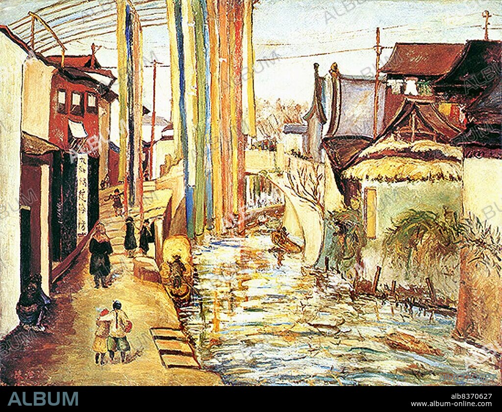 Tan Ting-pho (Chen Chengbo; Peh-oe-ji: Tan Teng-pho; February 2, 1895 March 25, 1947), was a well-known Taiwanese painter. In 1926, his oil painting <i>Street of Chiayi</i> was featured in the seventh Empire Art Exhibition in Japan, which was the first time a Taiwanese artist's work was displayed at the exhibition.<br/><br/>. Tan devoted his life to education and creation, and was greatly concerned about the development of humanist culture in Taiwan. He was not only devoted to the improvement of his own painting, but also to the promotion of the aesthetic education of the Taiwanese people. He was murdered as a result of the February 28 Incident, a 1947 popular uprising in Taiwan which was brutally repressed by the Kuomintang (KMT).