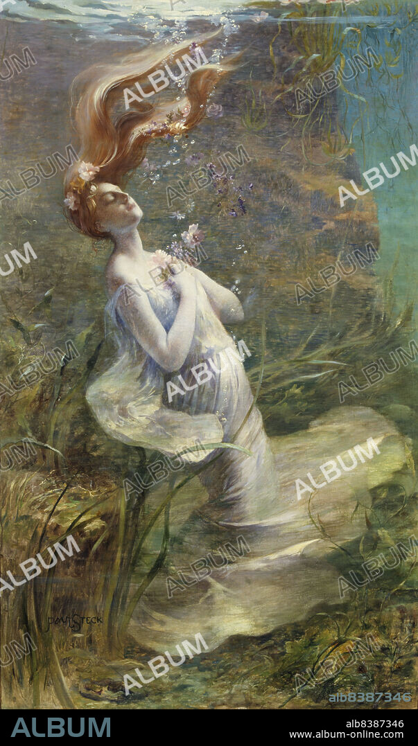 PAUL ALBERT STECK. Ophelia, between 1894 and 1895.