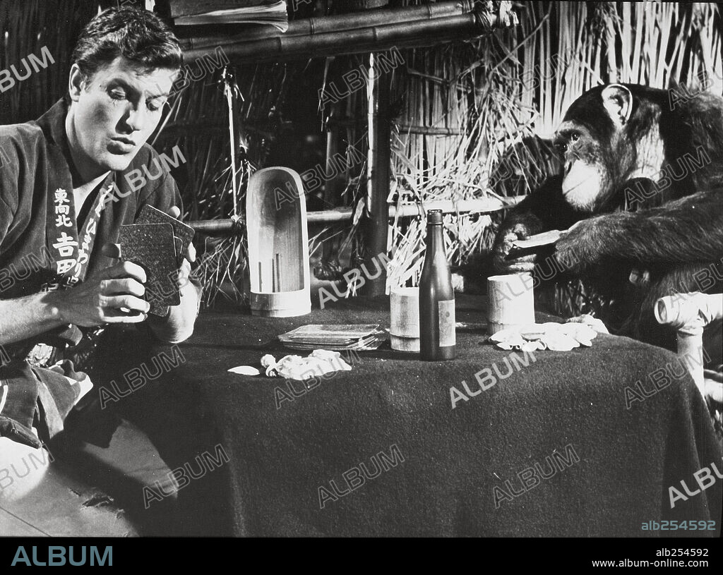 DICK VAN DYKE in LIEUTENANT ROBIN CRUSOE U. S. N., 1966, directed by PAUL BYRON. Copyright WALT DISNEY PRODUCTIONS.