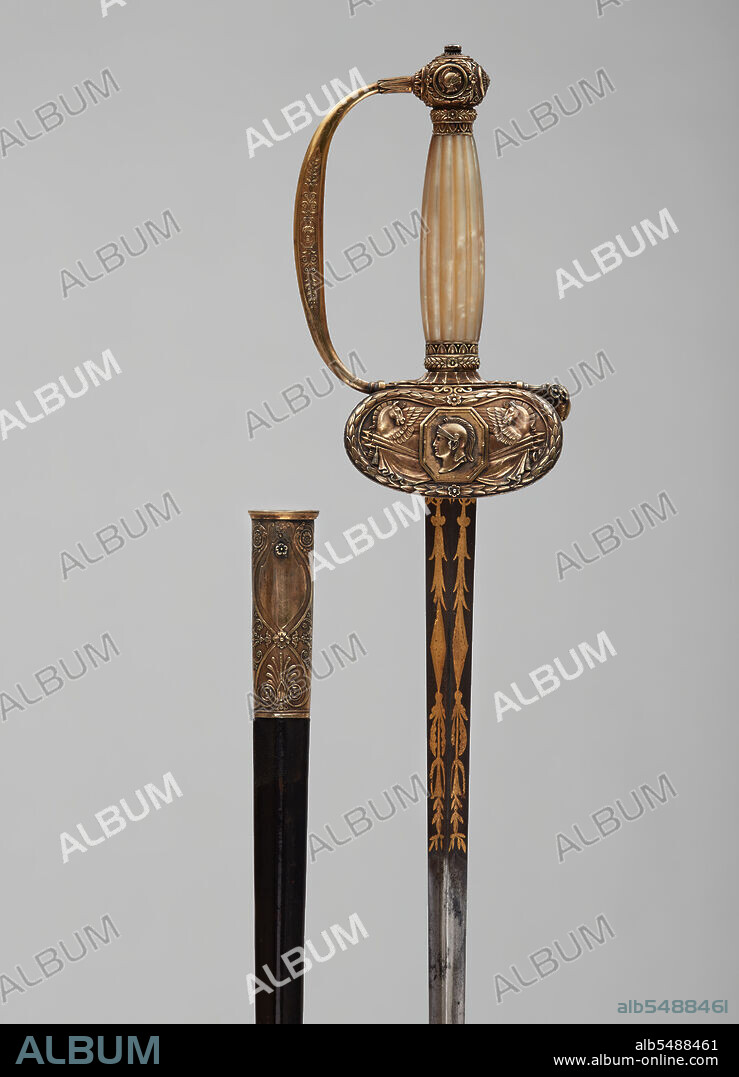 MARTIN-GUILLAUME BIENNAIS. Court Sword and Scabbard, Paris, c. 1810.