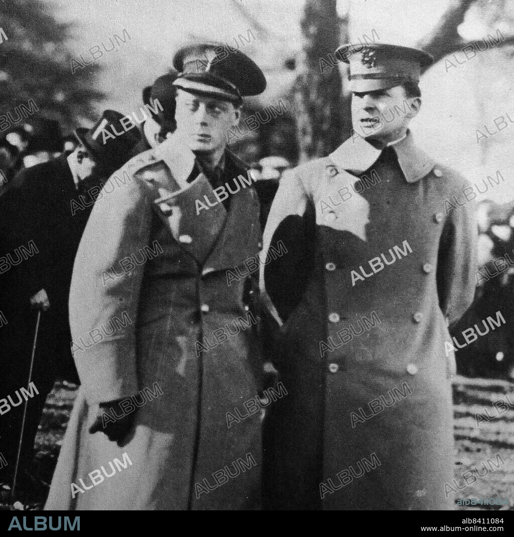 Douglas MacArthur (26 January 1880 - 5 April 1964) was an American military leader who served as General of the Army for the United States, as well as a field marshal to the Philippine Army. He was Chief of Staff of the United States Army during the 1930s, and he played a prominent role in the Pacific and during World War II. Brigadier General Douglas MacArthur with the Prince of Wales at West Point, which is the United States Military Academy (USMA), New York.