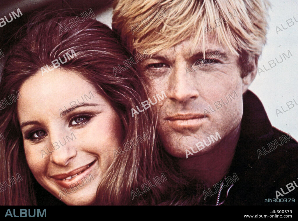 BARBRA STREISAND und ROBERT REDFORD in THE WAY WE WERE, 1973, unter der Regie von SYDNEY POLLACK. Copyright COLUMBIA PICTURES.