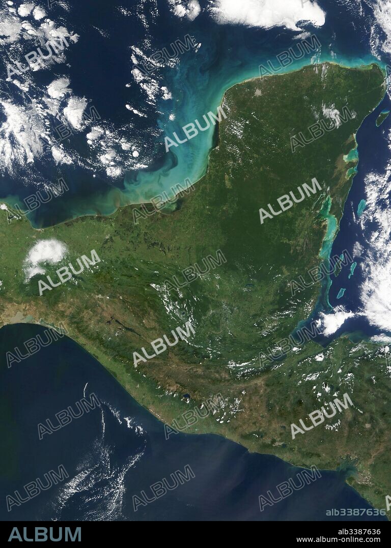 The Yucatan Peninsula (Spanish: Peninsula de Yucatan), in south-eastern Mexico, separates the Caribbean Sea from the Gulf of Mexico, with the northern coastline on the Yucatan Channel. The peninsula lies east of the Isthmus of Tehuantepec, a north-western geographic partition separating the region of Central America from the rest of North America.