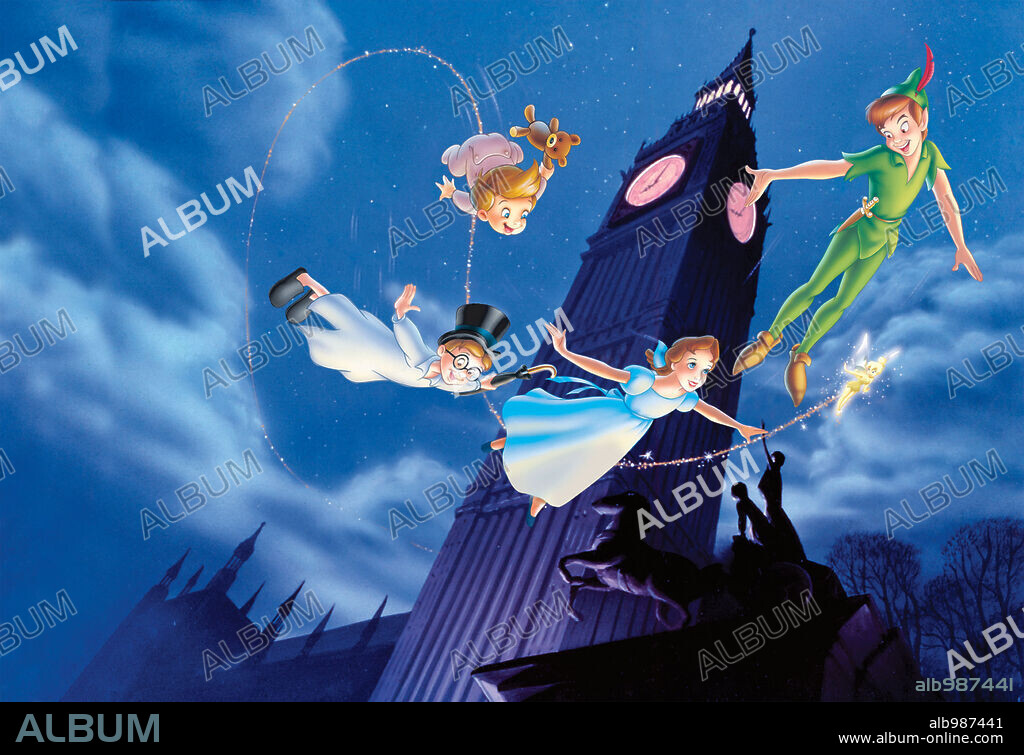 PETER PAN 1953 directed by HAMILTON LUKE and WILFRED JACKSON