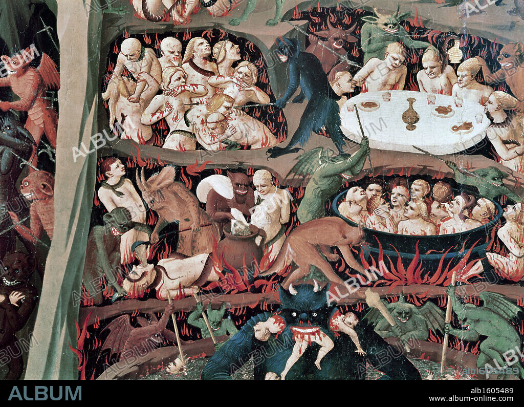 The Last Judgement (Detail)  Fra Angelico (1387-1455/Italian)  San Marco, Florence, Italy.
