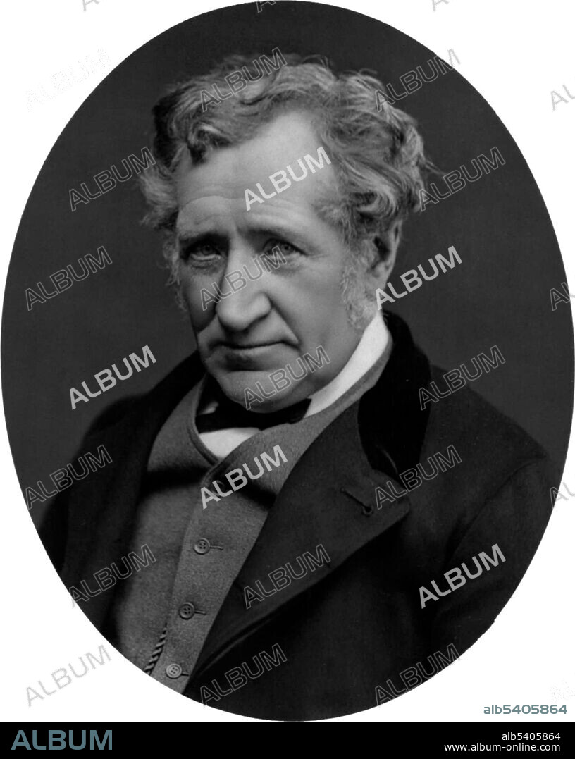 Editorial use only . James Hall Nasmyth (1808-1890) was a Scottish engineer. In 1836, he and his business partner Holbrook Gaskell opened the Bridgewater Foundry, where they produced a wide range of machine tools in large numbers. In 1842 Nasmyth patented this steam hammer. A key feature of his machine was that the operator controlled the force of each blow. He enjoyed demonstrating how it could first break an egg placed in a wine glass, without breaking the glass, which was followed by a full-force blow which shook the building. He applied the principle of his steam hammer to a pile-driving machine which he invented in 1843. Another innovation was a hydraulic press which used water pressure to force tight-fitting machine parts together. All of these machines became popular in manufacturing, and all are still in use in modified form. dated 1877.