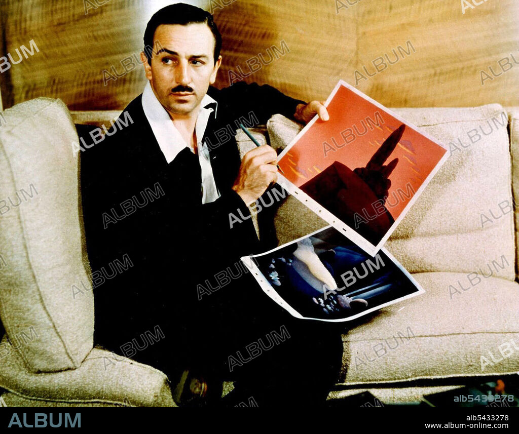 WALT DISNEY in FANTASIA, 1940, directed by BEN SHARPSTEEN, FORD BEEBE, HAMILTON LUSKE, JAMES ALGAR, JIM HANDLEY, PAUL SATTERFIELD and WILFRED JACKSON. Copyright WALT DISNEY PRODUCTIONS.