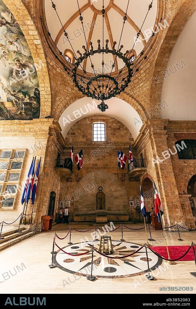 The National Pantheon, Unesco World Heritage Site Zona Colonial, Santo Domingo City, Dominican Republic, Central America.