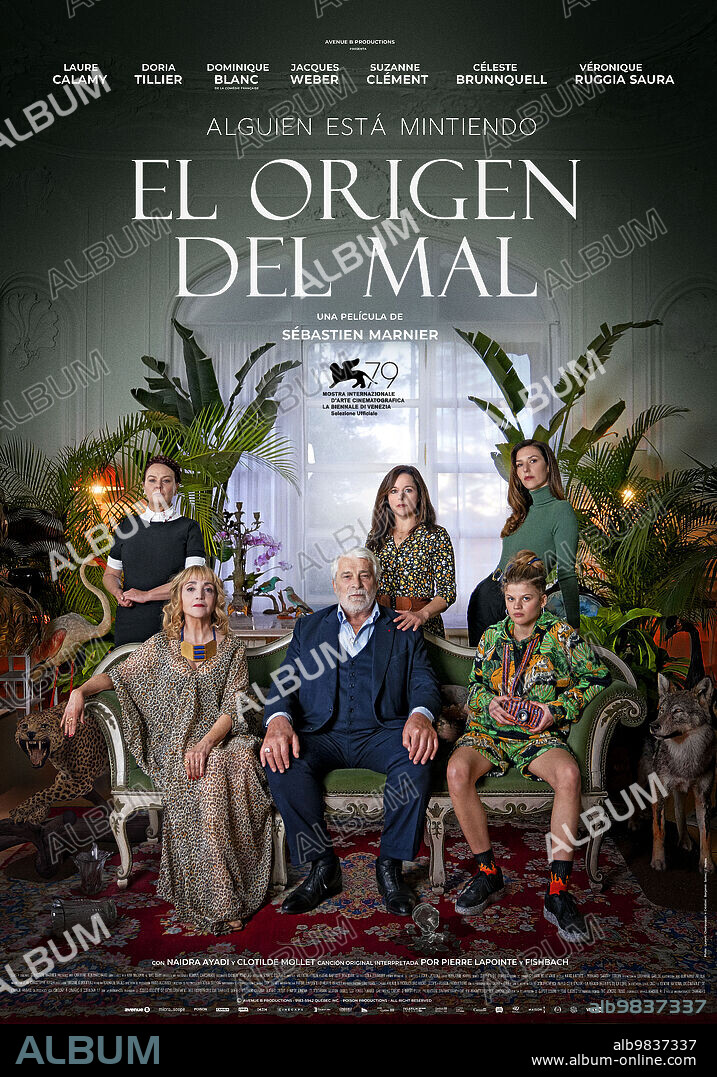 Poster of THE ORIGIN OF EVIL, 2022 (L' ORIGINE DU MAL), directed by SEBASTIEN MARNIER. Copyright AVENUE B PRODUCTIONS.