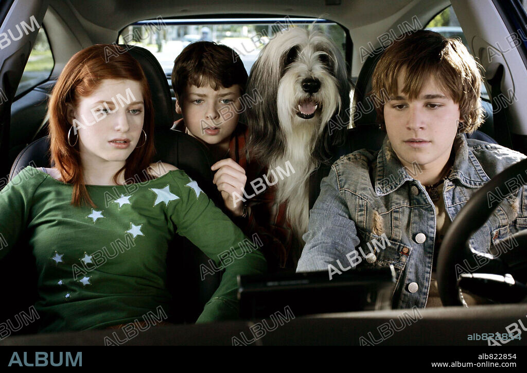 SHAWN PYFROM, SPENCER BRESLIN und ZENA GREY in THE SHAGGY DOG, 2006, unter der Regie von BRIAN ROBBINS. Copyright DISNEY ENTERPRISES / LEDERER, JOSEPH.